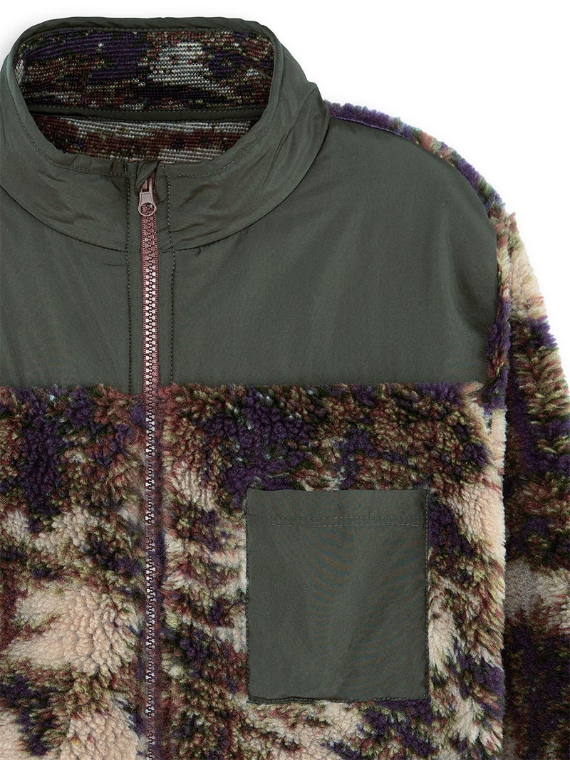 Denokids Khaki Boy Plush Coat - Image 5